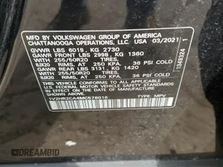 2021 Volkswagen Atlas SE с VIN 1V2HR2CA4MC578016, выставлен на аукционе Copart как лот 56639225 с пробегом 106 472 миль миль и Чистый • Clean title. История ставок и продаж доступна на DreamBid. Изображение 12.