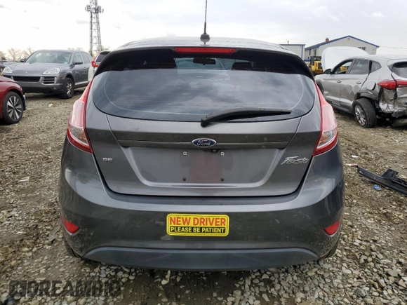 2019 Ford Fiesta SE with VIN 3FADP4EJ5KM107136, listed as a Copart auction lot 53155955 with 77,234 mi miles and Clean Title. Bid and sale history available at carsss.com. Image 6.