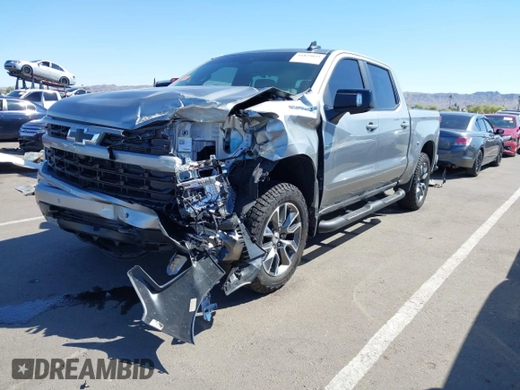 2025 Chevrolet Silverado 1500 with VIN 2GCUKEED4S1136269, listed as a IAAI auction lot 41825031 with 2,890 mi miles and . Bid and sale history available at DreamBid. Image 2.
