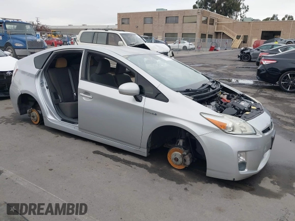 2011 Toyota Prius I z VIN JTDKN3DU9B1476883, wystawiony jako IAAI lot #41178342 z przebiegiem 204 790 mil mil oraz . Historia ofert i sprzedaży dostępna na DreamBid. Obrazek 1.