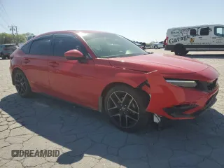 2022 Honda Civic Sport Touring z VIN 19XFL1H80NE010026, wystawiony jako Copart lot #52535585 z przebiegiem 80 696 mil mil oraz Szkoda całkowita • Salvage title. Historia ofert i sprzedaży dostępna na DreamBid. Obrazek 4.