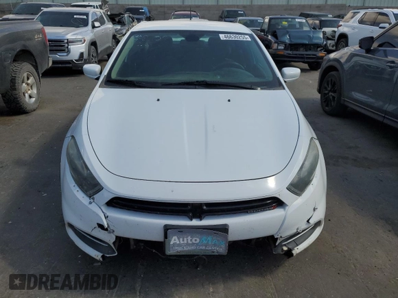 2015 Dodge Dart SXT with VIN 1C3CDFBB8FD266102, listed as a Copart auction lot 46630255 with 268,141 mi miles and Salvage Title. Bid and sale history available at carsss.com. Image 5.