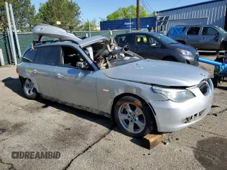 2008 BMW 5 Series 535xiT with VIN WBAPT73528CX01121, listed as a Copart auction lot 56124785 with Not provided miles and Non repairable. Bid and sale history available at DreamBid. Image 4.
