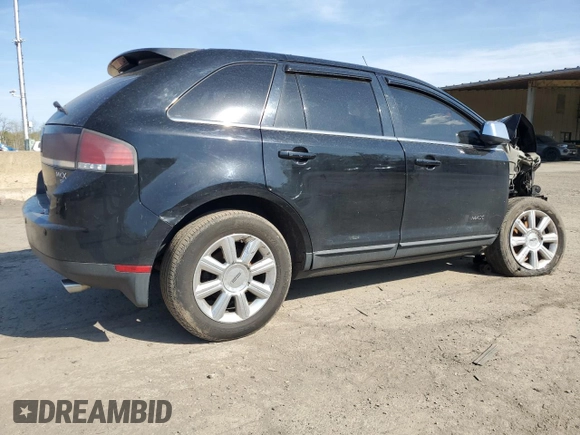 2007 Lincoln MKX with VIN 2LMDU88C07BJ16147, listed as a Copart auction lot 52795615 with 111,281 mi miles and Salvage title. Bid and sale history available at DreamBid. Image 3.