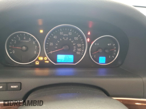2008 Hyundai Veracruz GLS with VIN KM8NU13C78U061013, listed as a Copart auction lot 63125745 with 218,882 mi miles and Salvage title. Bid and sale history available at DreamBid. Image 9.