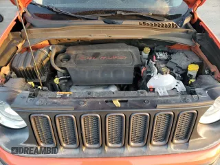 2016 Jeep Renegade Trailhawk with VIN ZACCJBCT9GPC70330, listed as a Copart auction lot 52934805 with 125,113 mi miles and Salvage title. Bid and sale history available at DreamBid. Image 13.