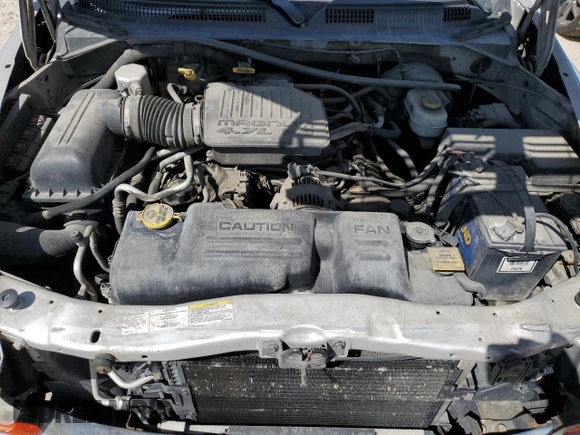 2004 Dodge Dakota SLT with VIN 1D7GL42N84S693356, listed as a Copart auction lot 53311415 with 224,342 mi miles and Salvage title. Bid and sale history available at DreamBid. Image 11.