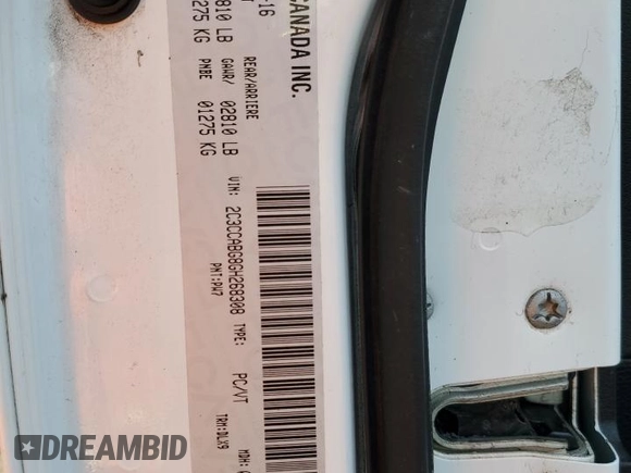 2016 Chrysler 300 S with VIN 2C3CCABG8GH268308, listed as a Copart auction lot 48290535 with 78,085 mi miles and Salvage Title. Bid and sale history available at DreamBid. Image 15.