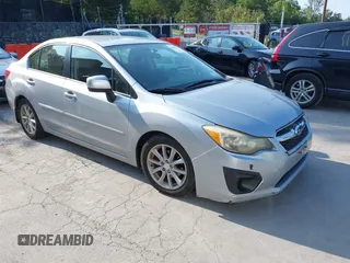 2014 Subaru Impreza Premium with VIN JF1GJAC62EH010500, listed as a IAAI auction lot 42768126 with 203,513 mi miles and . Bid and sale history available at DreamBid. Image 1.