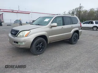 2005 Lexus GX 470 with VIN JTJBT20X450091562, listed as a IAAI auction lot 41771447 with 192,037 mi miles and . Bid and sale history available at carsss.com. Image 2.
