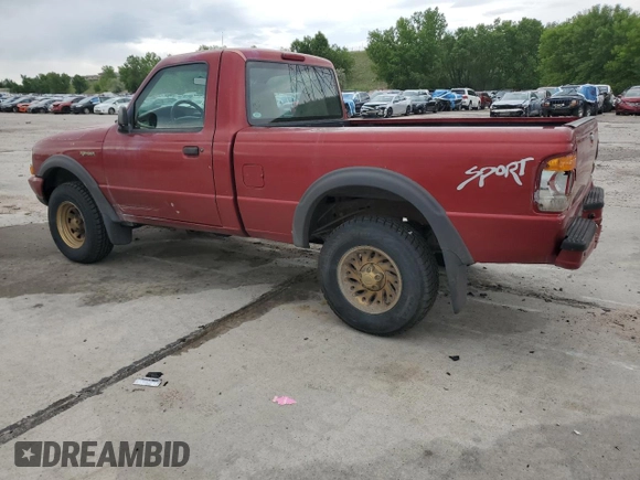 1998 Ford Ranger XL z VIN 1FTYR11U4WPB26006, wystawiony jako Copart lot #59239915 z przebiegiem 174 830 mil mil oraz Czysty tytuł • Clean title. Historia ofert i sprzedaży dostępna na DreamBid. Obrazek 2.