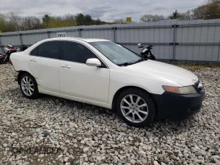 2004 Acura TSX w/Navigation with VIN JH4CL96934C026335, listed as a Copart auction lot 53743664 with 187,550 mi miles and Clean title. Bid and sale history available at DreamBid. Image 4.