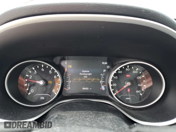 2021 Jeep Compass Latitude z VIN 3C4NJDBB4MT593377, wystawiony jako Copart lot #53428805 z przebiegiem 69 453 mil mil oraz Szkoda całkowita • Salvage title. Historia ofert i sprzedaży dostępna na DreamBid. Obrazek 9.