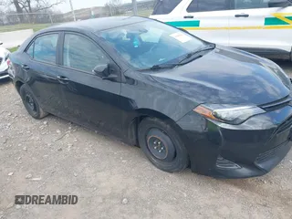 2019 Toyota Corolla L with VIN 2T1BURHE9KC236995, listed as a IAAI auction lot 41900101 with 162,810 mi miles. Bid and sale history available at carsss.com. Image 1.