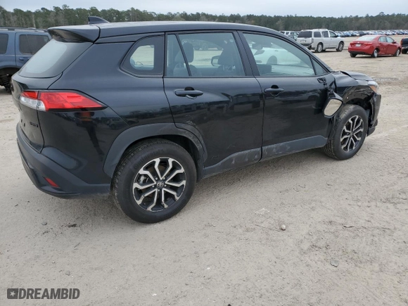 2023 Toyota Corolla Cross Hybrid S with VIN 7MUFBABG7PV015516, listed as a Copart auction lot 84696594 with NaN miles and Salvage Title. Bid and sale history available at carsss.com. Image 3.