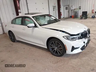 2021 BMW 3 Series 330i xDrive with VIN 3MW5R7J08M8B81988, listed as a IAAI auction lot 42553148 with 24,818 mi miles and . Bid and sale history available at DreamBid. Image 1.