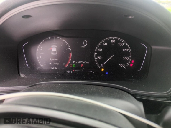 2023 Honda Civic EX z VIN 2HGFE1F73PH309295, wystawiony jako Copart lot #55631255 z przebiegiem 23 567 mil mil oraz Szkoda całkowita • Salvage title. Historia ofert i sprzedaży dostępna na DreamBid. Obrazek 9.