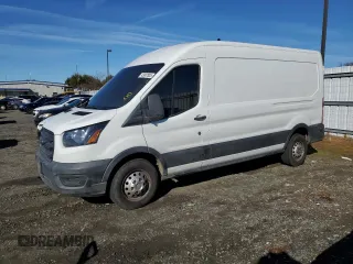 2020 Ford Transit Cargo with VIN 1FTBR2C84LKA25357, listed as a Copart auction lot 45907805 with Not Provided miles and Salvage Title. Bid and sale history available at carsss.com. Image 1.