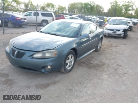 2006 Pontiac Grand Prix with VIN 2G2WP552661248185, listed as a IAAI auction lot 42111078 with 98,387 mi miles. Bid and sale history available at carsss.com. Image 2.