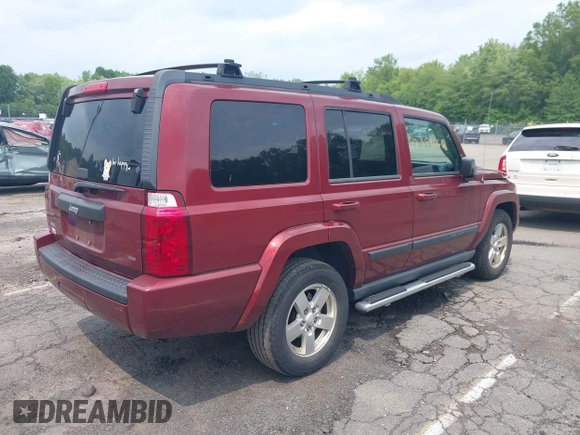2007 Jeep Commander Sport z VIN 1J8HG48K47C546586, wystawiony jako IAAI lot #42399660 z przebiegiem 147 897 mil mil oraz . Historia ofert i sprzedaży dostępna na DreamBid. Obrazek 4.