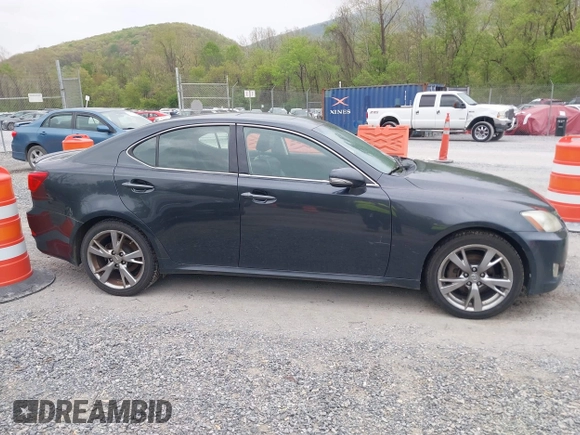 2010 Lexus IS 250 with VIN JTHBF5C27A5120477, listed as a IAAI auction lot 42109745 with 235,585 mi miles. Bid and sale history available at carsss.com. Image 13.