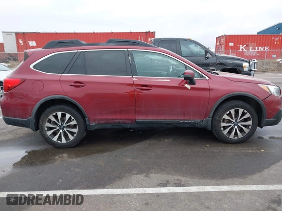 2015 Subaru Outback Limited with VIN 4S4BSBNC0F3316809, listed as a IAAI auction lot 41751576 with 120,788 mi miles and . Bid and sale history available at DreamBid. Image 13.