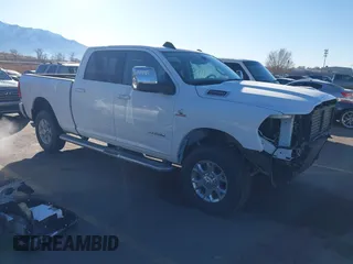 2024 Ram 2500 Laramie with VIN 3C6UR5FL9RG268101, listed as a IAAI auction lot 41538200 with 9,953 mi miles. Bid and sale history available at carsss.com. Image 1.
