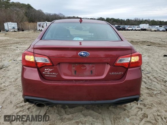 2019 Subaru Legacy Premium with VIN 4S3BNAF66K3021562, listed as a Copart auction lot 44026315 with 70,001 mi miles and Salvage Title. Bid and sale history available at carsss.com. Image 6.