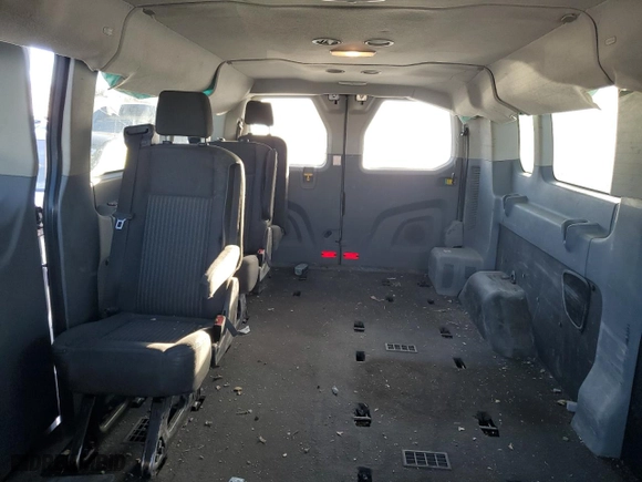 2018 Ford Transit Passenger Wagon XL with VIN 1FBZX2YG8JKA75250, listed as a Copart auction lot 88559525 with 56,075 mi miles and Salvage Title. Bid and sale history available at carsss.com. Image 10.