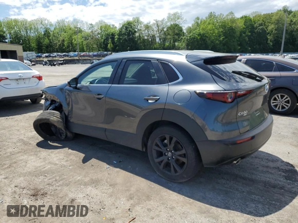 2024 Mazda CX-30 S Select Sport with VIN 3MVDMBBM3RM643744, listed as a Copart auction lot 57143865 with Not provided miles and Salvage title. Bid and sale history available at DreamBid. Image 2.