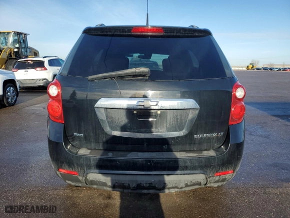 2010 Chevrolet Equinox LT w/1LT with VIN 2CNFLEEWXA6377029, listed as a Copart auction lot 46911045 with 155,256 mi miles and Salvage Title. Bid and sale history available at carsss.com. Image 6.