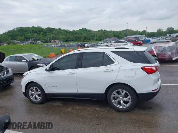 2021 Chevrolet Equinox Premier with VIN 3GNAXNEV5MS160043, listed as a IAAI auction lot 42109564 with 36,808 mi miles and . Bid and sale history available at DreamBid. Image 14.