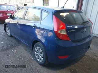 2015 Hyundai Accent GS with VIN KMHCT5AE6FU209512, listed as a IAAI auction lot 41876988 with 111,378 mi miles. Bid and sale history available at carsss.com. Image 3.