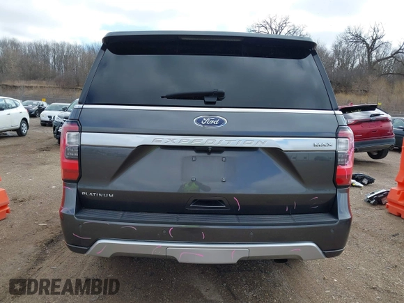 2018 Ford Expedition Max Platinum with VIN 1FMJK1MT0JEA19575, listed as a IAAI auction lot 41870445 with 76,781 mi miles and . Bid and sale history available at DreamBid. Image 17.