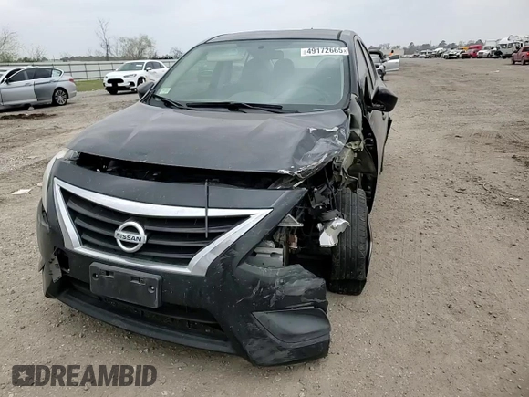 2016 Nissan Versa SV with VIN 3N1CN7AP7GL884716, listed as a Copart auction lot 49172665 with 134,620 mi miles and Salvage Title. Bid and sale history available at DreamBid. Image 11.