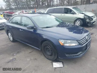 2015 Volkswagen Passat 1.8T Wolfsburg Ed with VIN 1VWAT7A34FC018762, listed as a IAAI auction lot 41979433 with 173,716 mi miles. Bid and sale history available at carsss.com. Image 1.