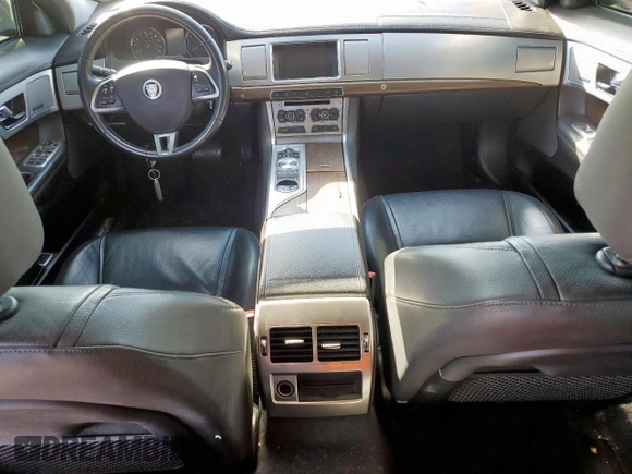 2013 Jaguar XF I4 RWD with VIN SAJWA0ESXDPU03855, listed as a Copart auction lot 45775755 with 0 mi miles and Clean Title. Bid and sale history available at carsss.com. Image 9.