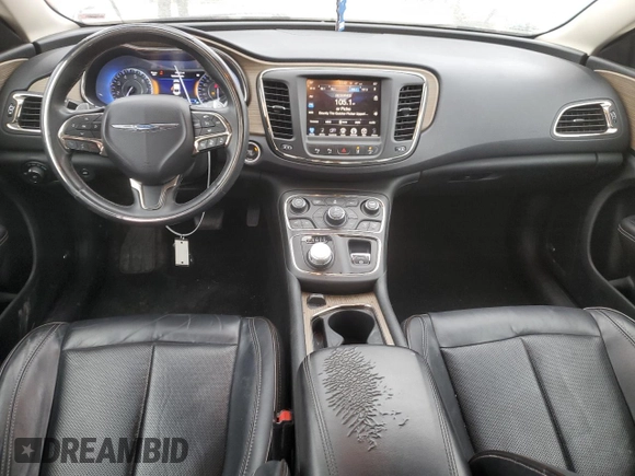 2015 Chrysler 200 C with VIN 1C3CCCCG6FN572317, listed as a Copart auction lot 49534855 with 94,032 mi miles and Clean Title. Bid and sale history available at carsss.com. Image 8.