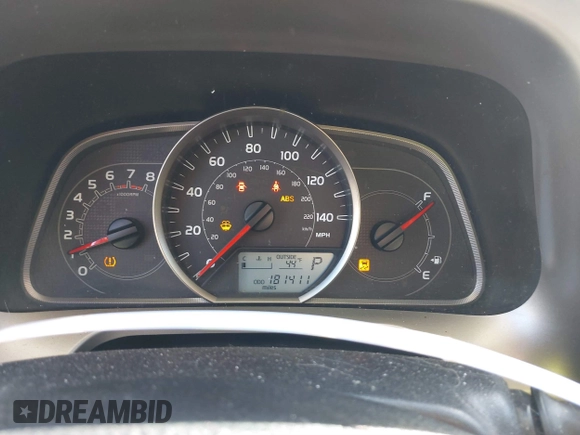 2013 Toyota RAV4 LE with VIN JTMZFREV5D5015987, listed as a IAAI auction lot 41406133 with 188,411 mi miles. Bid and sale history available at carsss.com. Image 7.