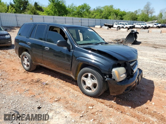 2008 Chevrolet TrailBlazer 3LT with VIN 1GNDT13S582240504, listed as a Copart auction lot 53967635 with 180,824 mi miles and Salvage Title. Bid and sale history available at DreamBid. Image 4.