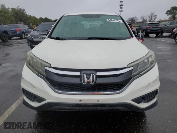 2015 Honda CR-V LX with VIN 5J6RM4H3XFL022347, listed as a Copart auction lot 84016714 with 49,150 mi miles and Salvage Title. Bid and sale history available at DreamBid. Image 5.
