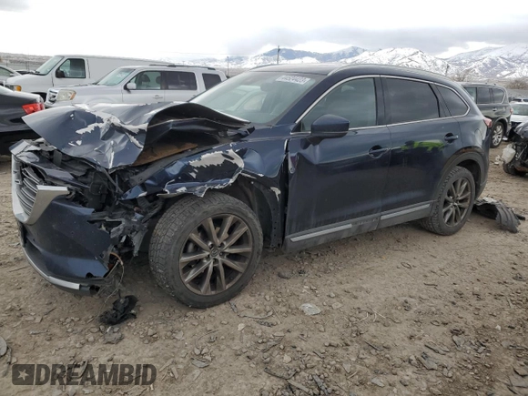 2018 Mazda CX-9 Grand Touring with VIN JM3TCADY2J0209260, listed as a Copart auction lot 44524423 with 69,751 mi miles and Salvage title. Bid and sale history available at DreamBid. Image 1.