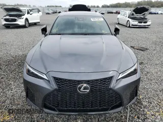 2023 Lexus IS with VIN JTHAP1D20P5002151, listed as a Copart auction lot 85615874 with 36,612 mi miles and Salvage Title. Bid and sale history available at carsss.com. Image 5.