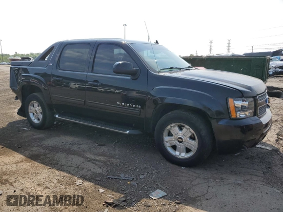 2010 Chevrolet Avalanche LT with VIN 3GNVKFE0XAG187487, listed as a Copart auction lot 65363125 with 118,162 mi miles and Clean title. Bid and sale history available at DreamBid. Image 4.