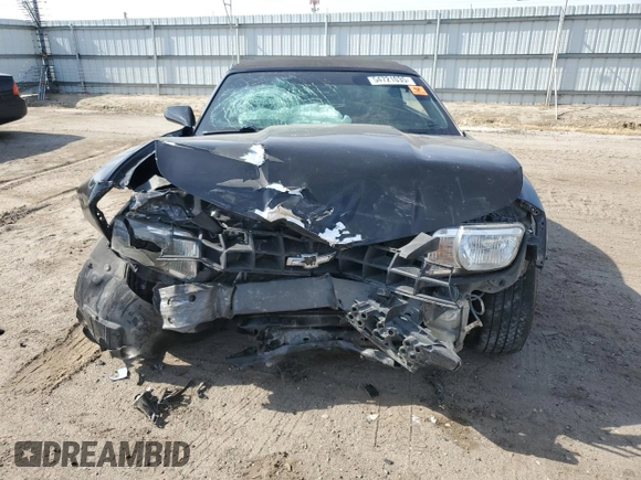 2013 Chevrolet Camaro LT with VIN 2G1FB3D35D9111495, listed as a Copart auction lot 54721035 with 197,673 mi miles and Salvage title. Bid and sale history available at DreamBid. Image 5.