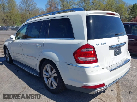 2011 Mercedes-Benz GL-Class GL 450 with VIN 4JGBF7BE4BA667350, listed as a IAAI auction lot 42148010 with 253,571 mi miles. Bid and sale history available at carsss.com. Image 3.