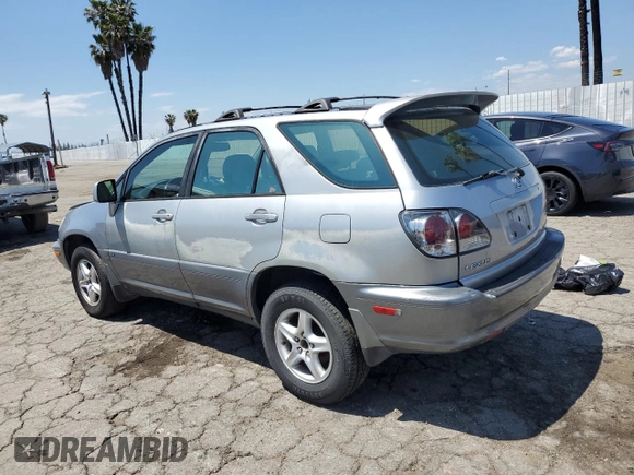 2002 Lexus RX 300 z VIN JTJGF10U920120790, wystawiony jako Copart lot #54898015 z przebiegiem 190 150 mil mil oraz Czysty tytuł • Clean title. Historia ofert i sprzedaży dostępna na DreamBid. Obrazek 2.