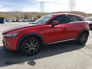 2017 Mazda CX-3 Grand Touring z VIN JM1DKFD74H0167026, wystawiony jako Copart lot #48817725 z przebiegiem 84 053 mil mil oraz Szkody całkowita. Historia ofert i sprzedaży dostępna na DreamBid. Obrazek 1.