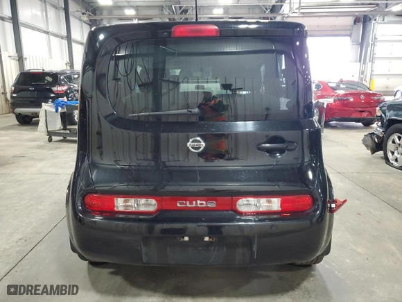 2009 Nissan Cube 1.8 SL with VIN JN8AZ28R19T103579, listed as a Copart auction lot 52356245 with 163,699 mi miles and Salvage Title. Bid and sale history available at carsss.com. Image 6.