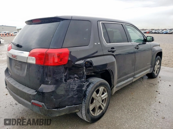 2014 GMC Terrain SLE with VIN 2GKALMEK5E6162304, listed as a Copart auction lot 50754135 with 119,784 mi miles and Clean Title. Bid and sale history available at DreamBid. Image 3.